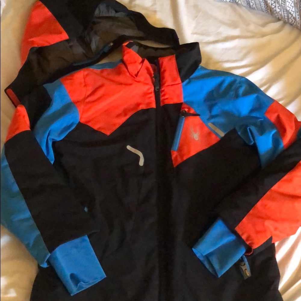 Spyder jacket boys 12